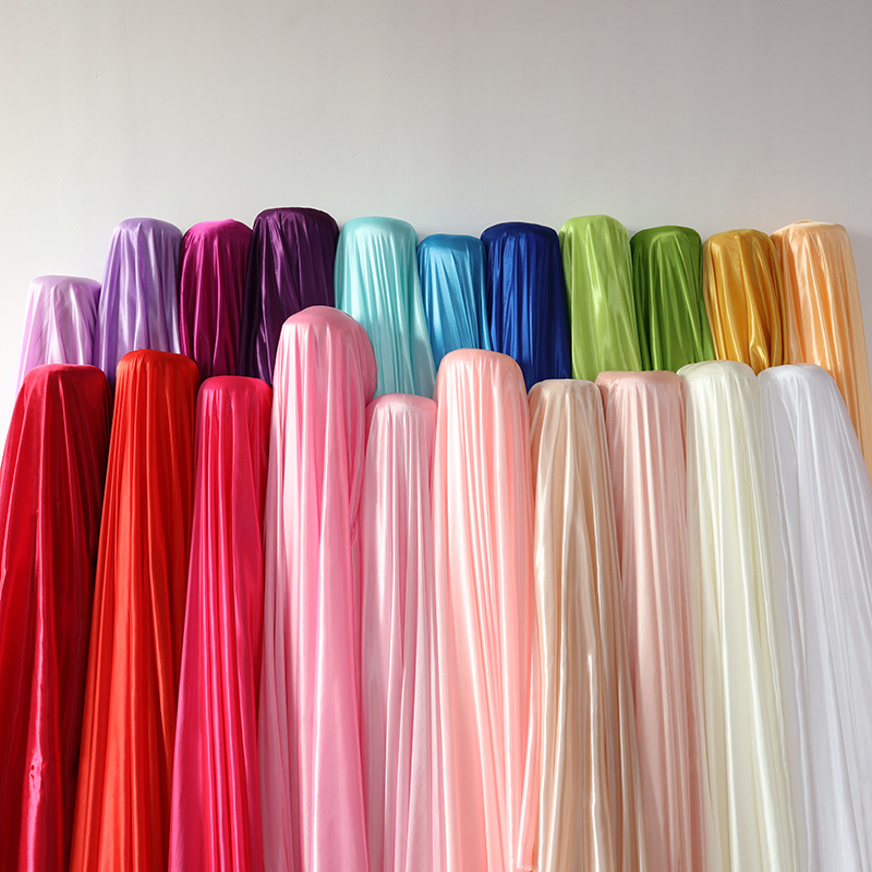 Pearlescent Ice Silk Satin Fab - Wedding Party Supply avis et prix