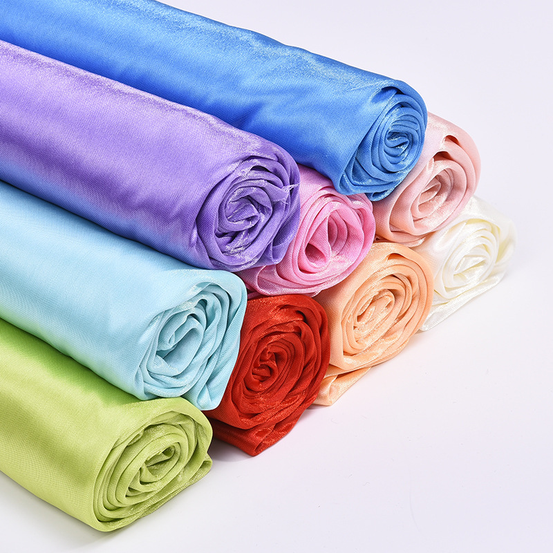Pearlescent Ice Silk Satin Fab - Wedding Party Supply avis et prix