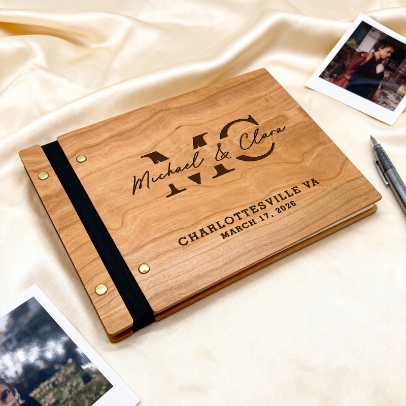 Personalized Wedding Guest Boo - Personalized Guest Book avis et prix