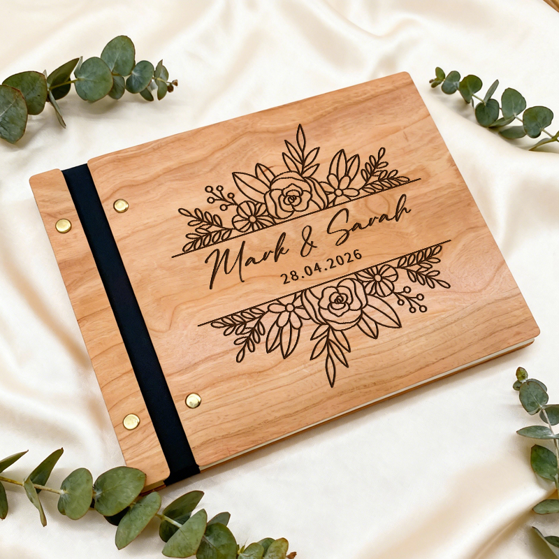 Personalized Wedding Guest Boo - Personalized Guest Book avis et prix