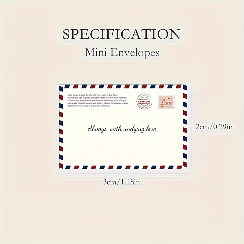 90Pc Elegant Mini Envelope Set - Wedding Sutra avis et prix
