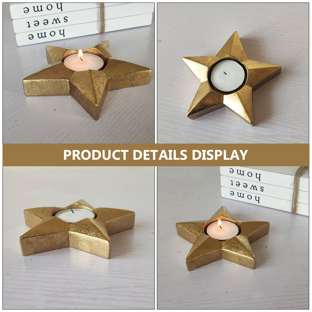 2Pcs Resin Craft Holders Eid M - Wedding Decoration Supply avis et prix