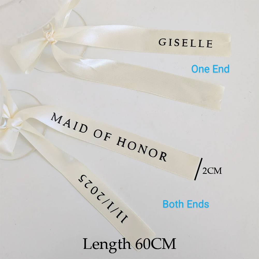 Custom Ribbon Customizable Per - Wedding Party Supply avis et prix