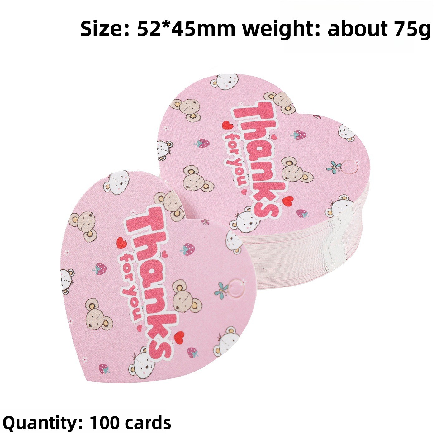 100pcs Thank You Gift Tags Car - Wedding Decoration Supply avis et prix