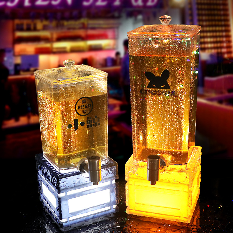 LED Beer Keg with Tap 2L& 3L G - Wedding Alcohol Supply avis et prix