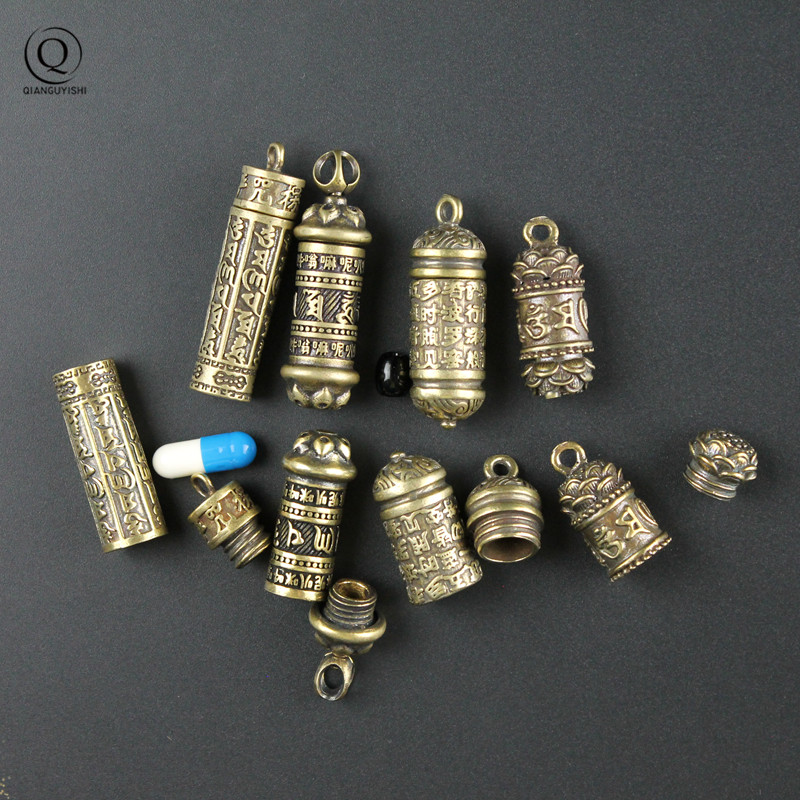 Brass Buddha GuanYin Sutra Cyl - Wedding Sutra avis et prix