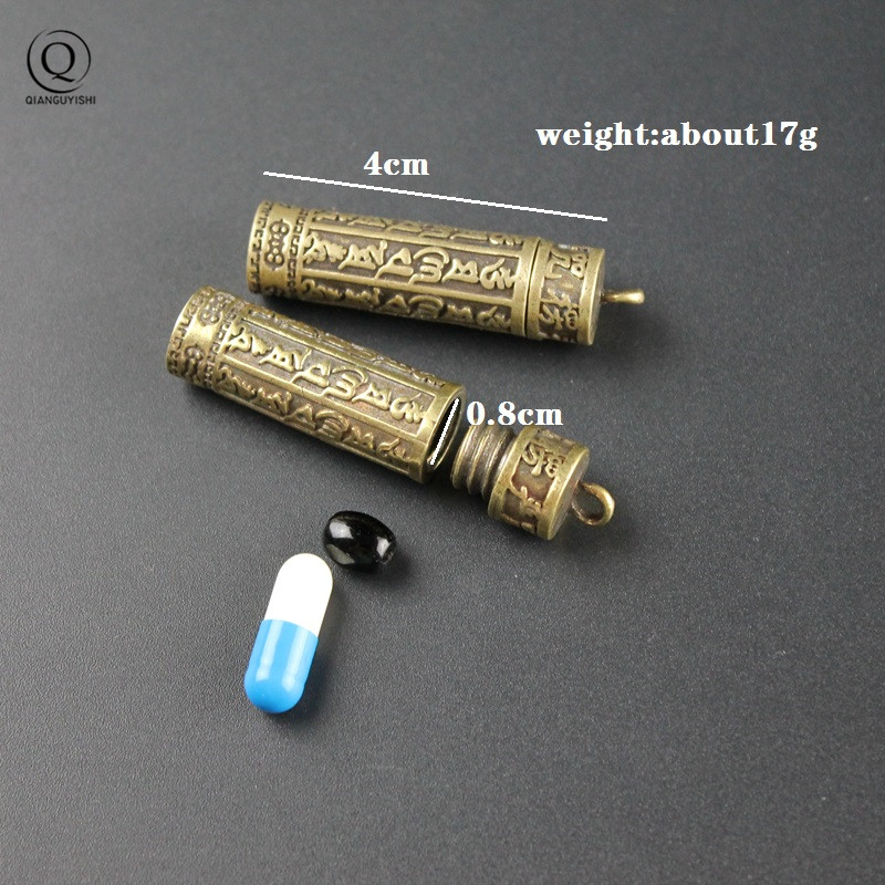 Brass Buddha GuanYin Sutra Cyl - Wedding Sutra avis et prix