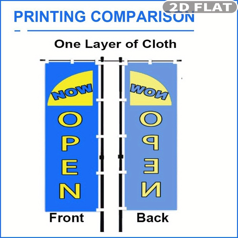 1pc 2D FLAT Custom Nobori Flag - Wedding Party Supply avis et prix