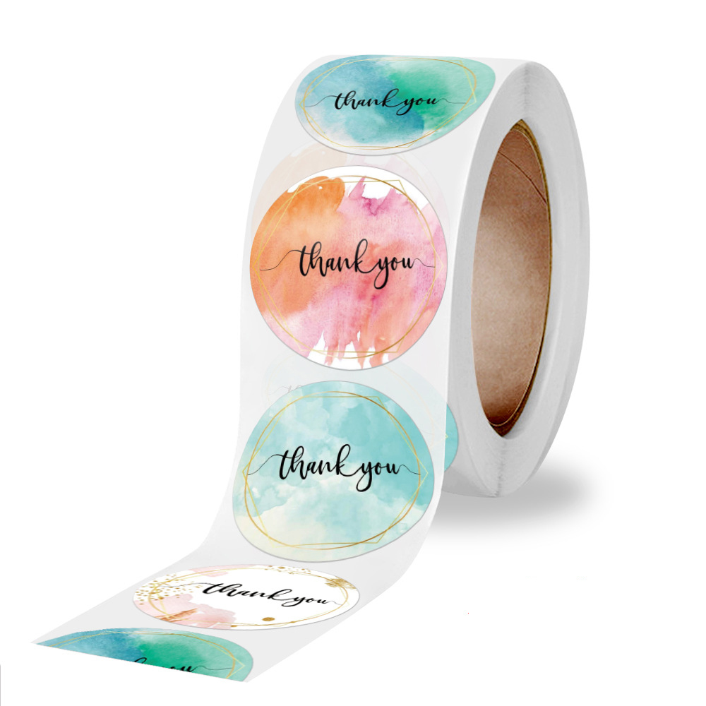 100-500 Pcs Thank You Stickers - Wedding Supply Business avis et prix
