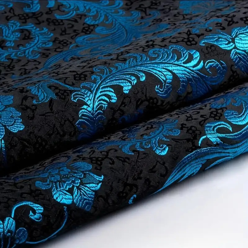 3D Blue Phoenix Tail Brocade F - Wedding Decoration Supply avis et prix