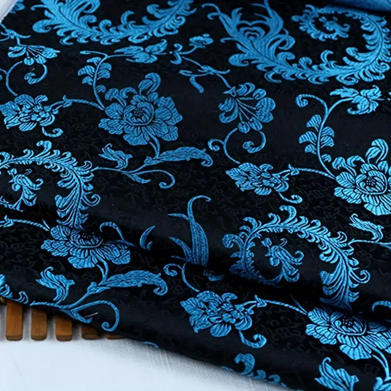 3D Blue Phoenix Tail Brocade F - Wedding Decoration Supply avis et prix