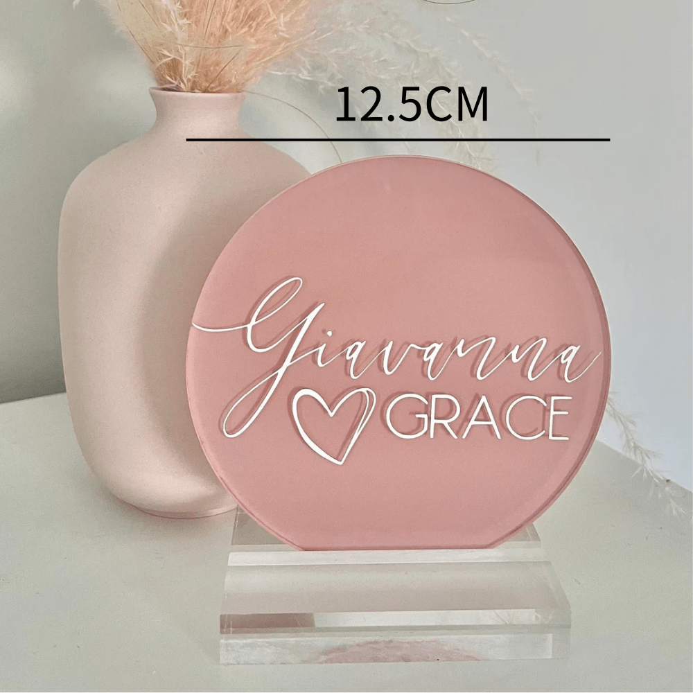 Custom Acrylic Ornament Custom - Wedding Party Supply avis et prix