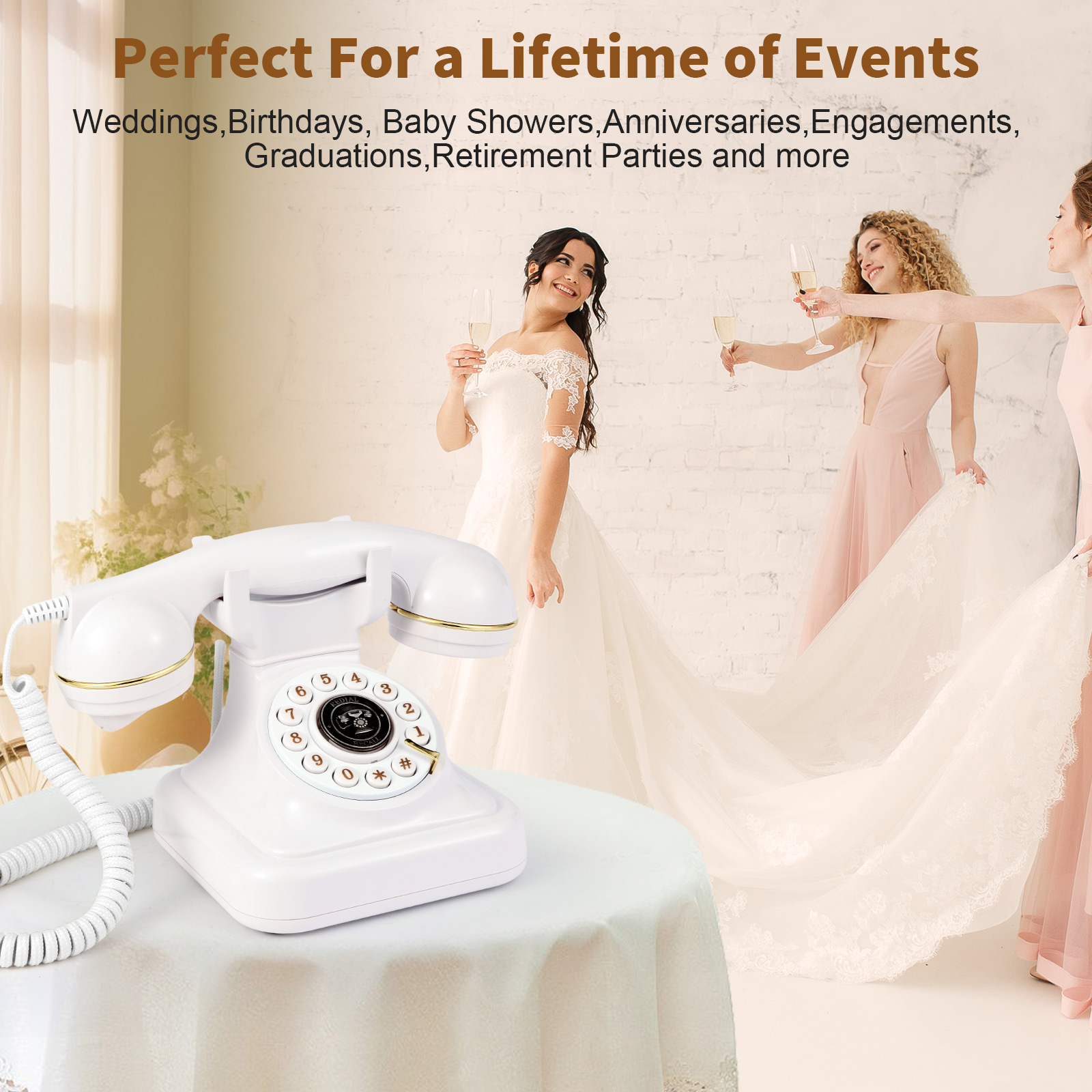Audio message book phone weddi - Personalized Guest Book avis et prix