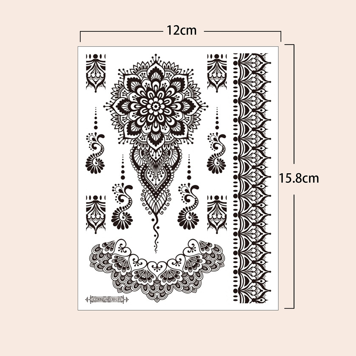 Waterproof Temporary Tattoo St - Wedding Sutra avis et prix