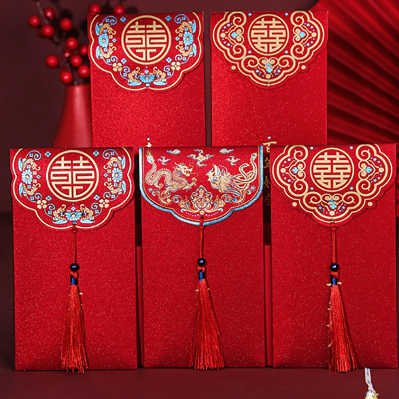 10pcs Traditional Chinese Wedd - Wedding Envelopes avis et prix