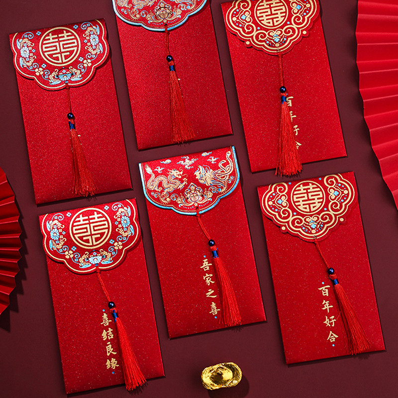 10pcs Traditional Chinese Wedd - Wedding Envelopes avis et prix