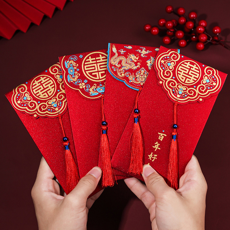 10pcs Traditional Chinese Wedd - Wedding Envelopes avis et prix