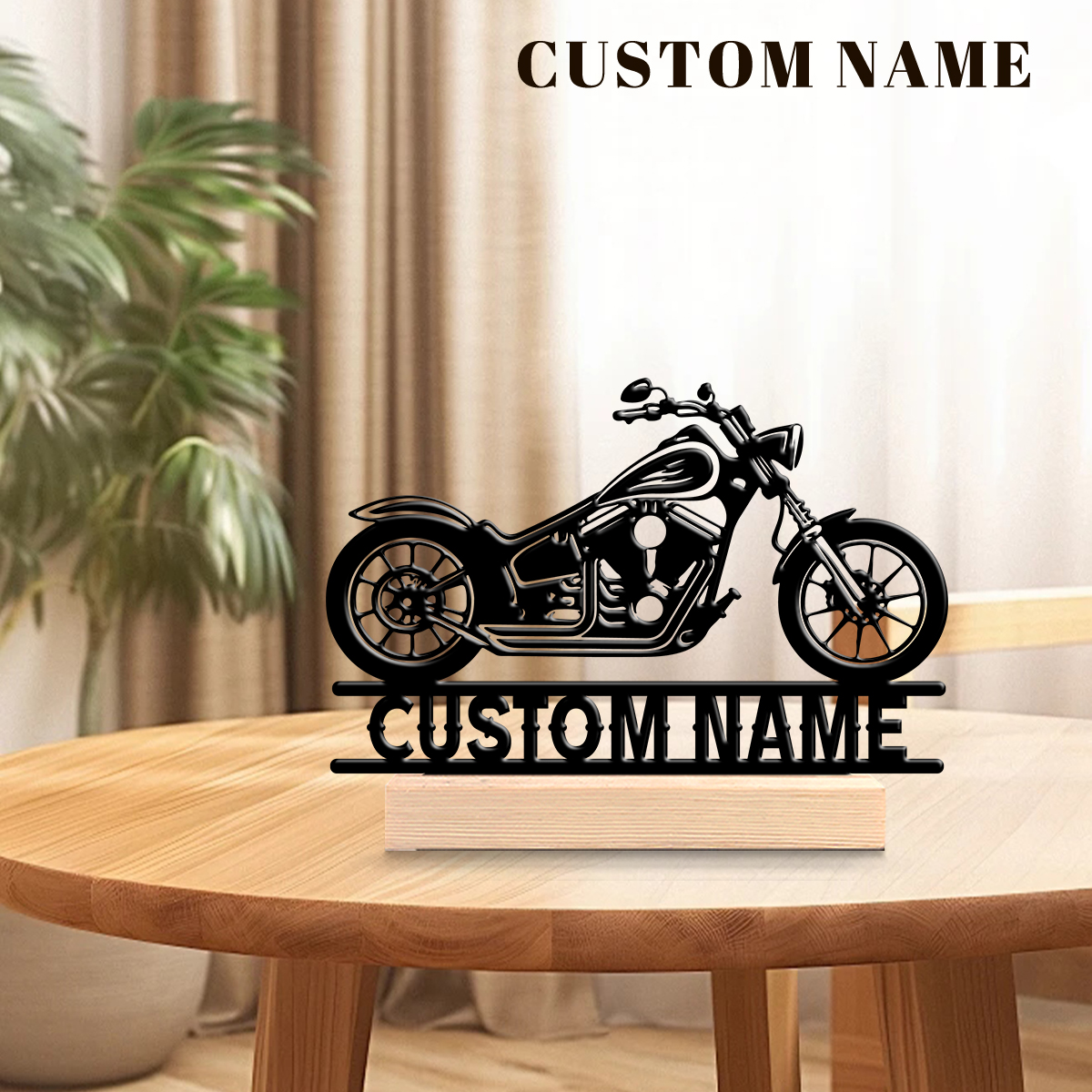 1Pc Csutom Name Road Motorbike - Wedding Party Supply avis et prix