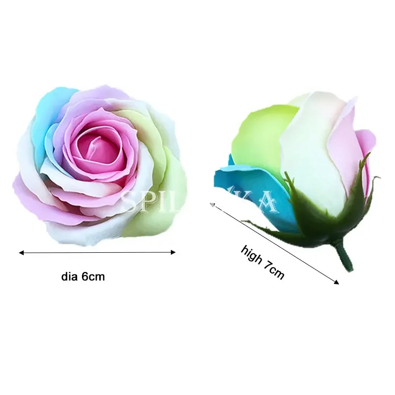 Spilewka 6X7cm Colorful Rose A - Wedding Party Supply avis et prix