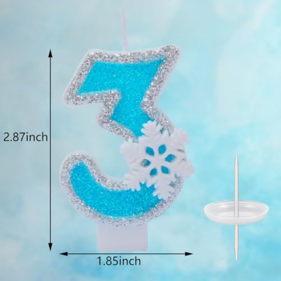 Blue Frozen Birthday Party Dec - Wedding Decoration Supply avis et prix