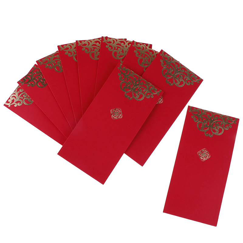 10pcs Happy Lucky New Year Wed - Wedding Envelopes avis et prix